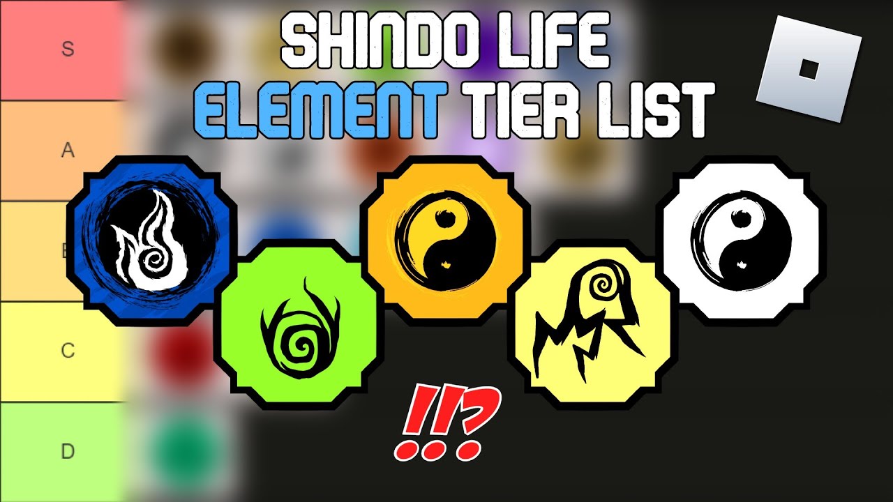 Shindo Life Element Tier List