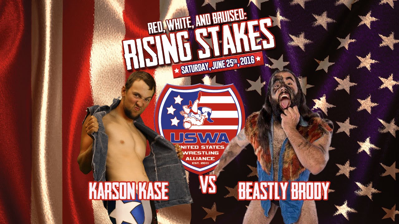 Karson Kase v Beastly Brody - USWA Rising Stakes - 06/25/16 - Jacksonville FL