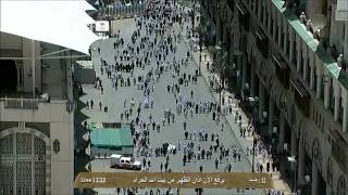 أذان الظهر من المسجد الحرام الأحد 12-7-1435 المؤذن فاروق حضراوي | HD