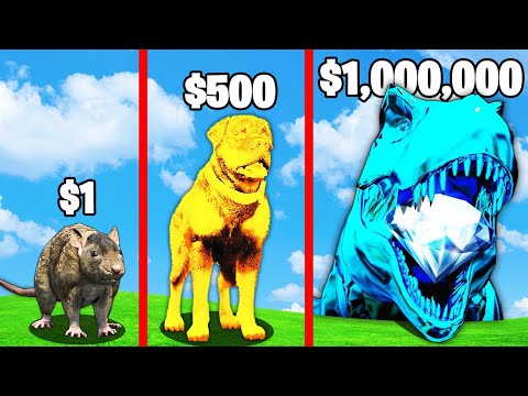 Видео: ПРОКАЧАЛ ЖИВОТНОЕ ЗА $1 ДО ЖИВОТНОГО ЗА $10,000,000 в ГТА 5 ОНЛАЙН (GTA 5 ONLINE)