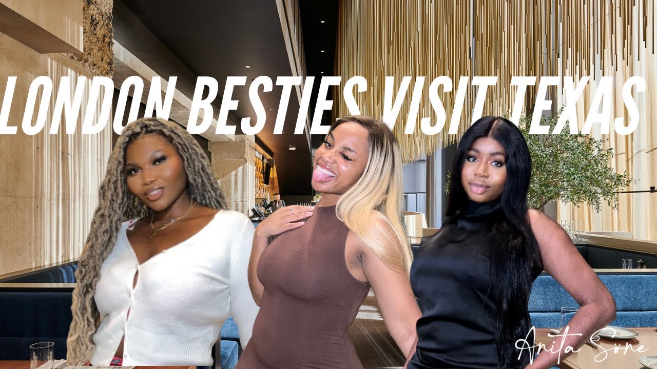 My London besties came to America for the FIRST TIME EVER (the ultimate Houston vlog!)| TRAVEL VLOG