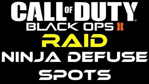 Black Ops 2 - Raid Ninja Defuse Spots / Tutorial by Product Shard