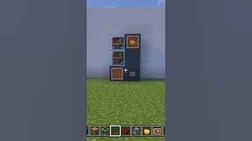 Vending machine tutorial #minecraft #minecraftbuilding