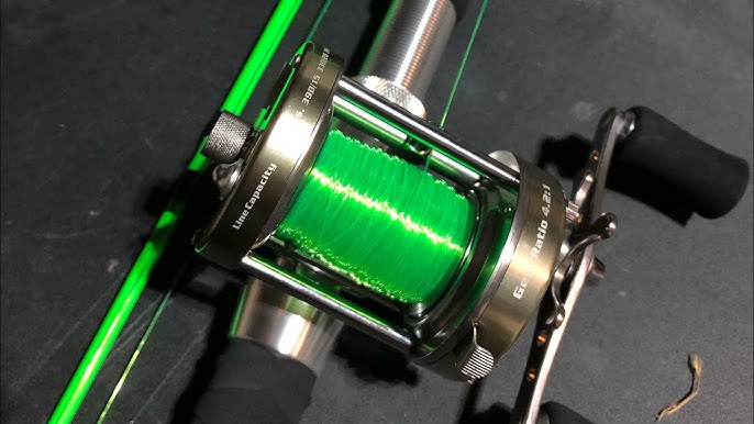 Lew's Laser XL baitcaster setup for catfishing 
