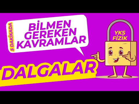 Dalgalar - Mutlaka Bilinmesi Gereken Kavramlar -TYT Fizik Kampı 2022 #tytfizik #tytdalgalar #fizik