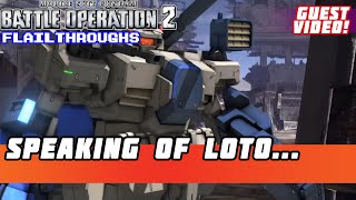 Gundam Battle Operation 2 Guest Video: Loto Keeps On Capturing Hearts And Running Over Toes