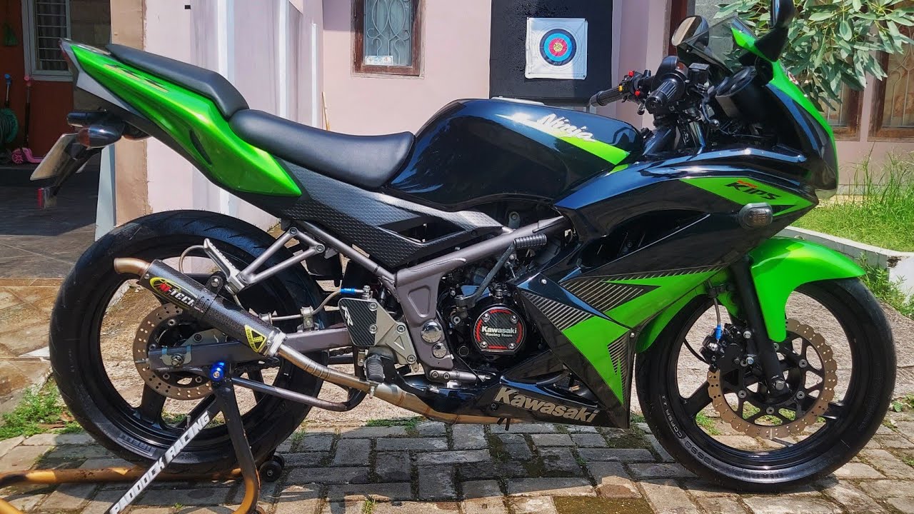 Ninja Rr Millenium KAWASAKI NINJA RR 2014 || Mesin Standaran || Knalpot Aitech Carbon ...