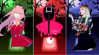 Pháo - 2 Phút Hơn KAIZ Remix vs Squid Game vs LISA Money | Tiles Hop EDM Rush screenshot 4