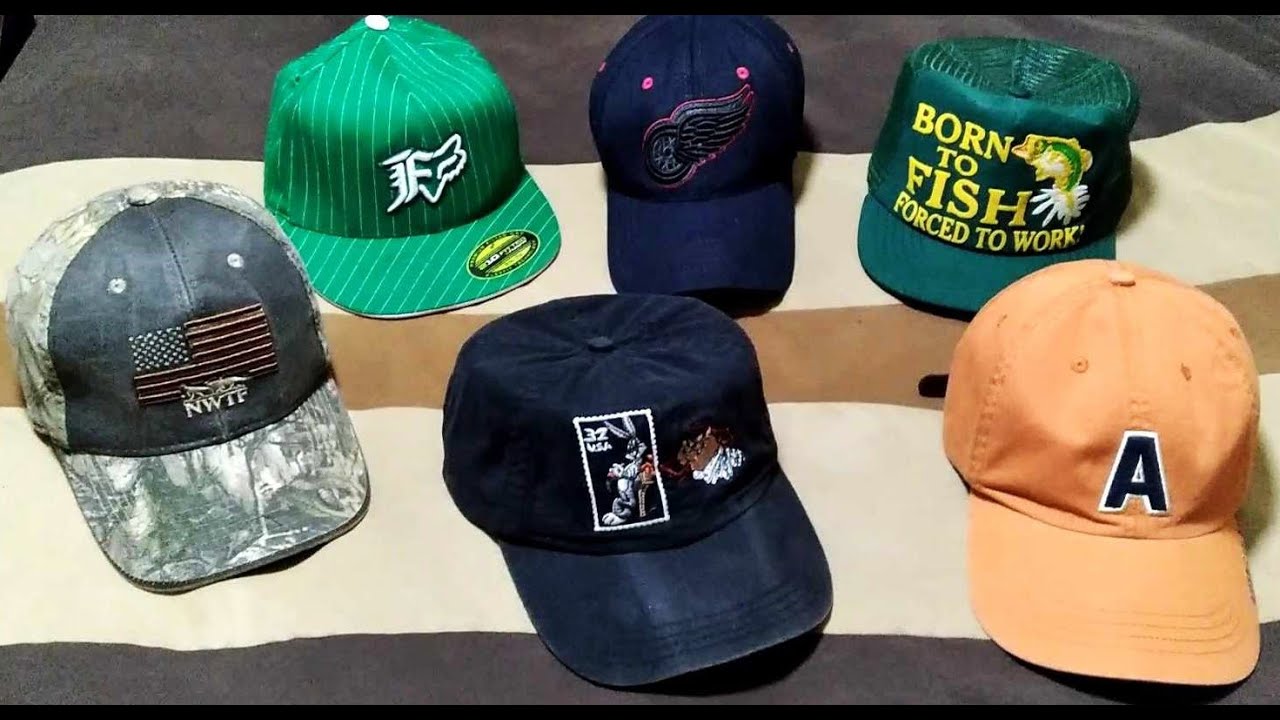 Cleaned & Reshaped A few Cheap Caps 🧢