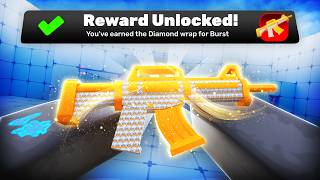I UNLOCKED DIAMOND BURST RIFLE