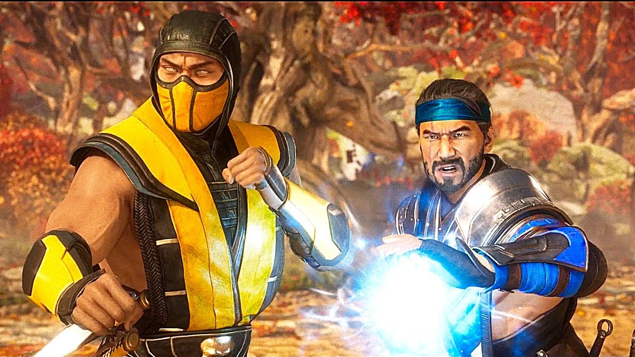 Scorpion & Sub Zero Team Up Fight Scene MORTAL KOMBAT 11 AFTERMATH