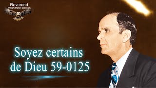 Soyez certains de Dieu William Marrion Branham 59-0125