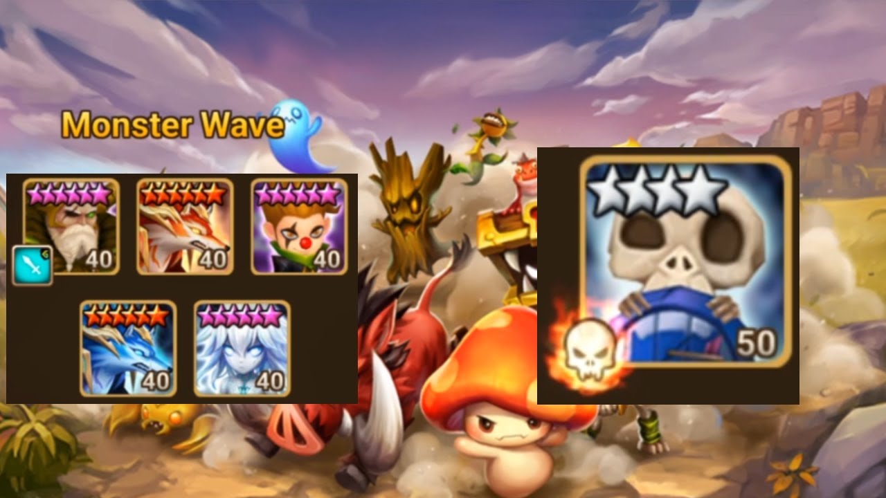 Monster Subjugation Water Wave - Summoners War