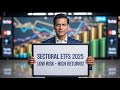 Sectoral ETFs India 2025 | Low Risk High Return Investment for Middle Class