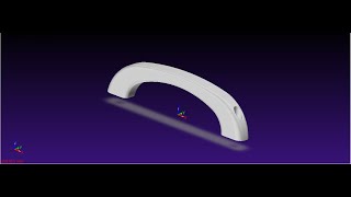 ZW3D - Handle (Variable Radius)