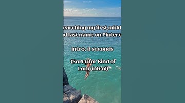 Searching my first,middle and last name on Pinterest!!💗 #preppywpaypay #preppyyyy #edit #fypシ