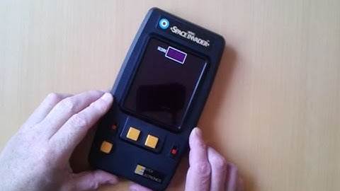 Retro Entex Space Invader Hand Held Game Teardown