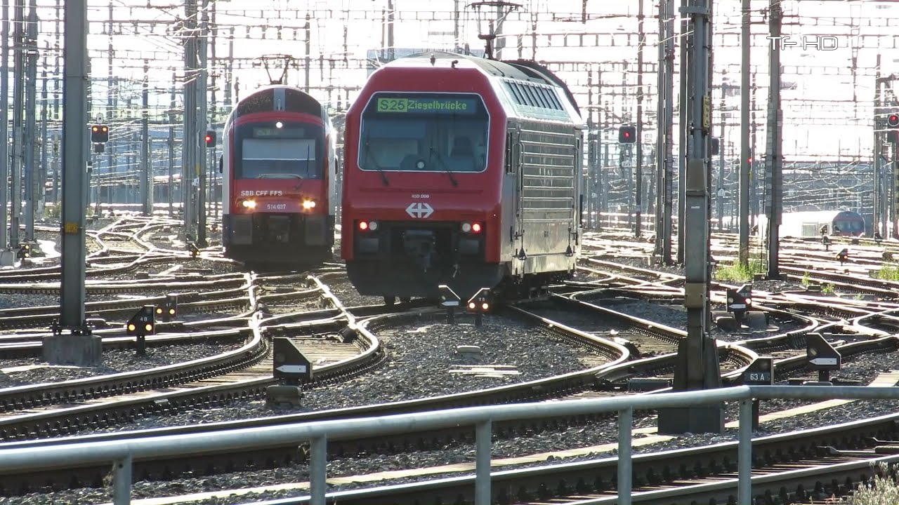 Zugverkehr am HB Zürich
