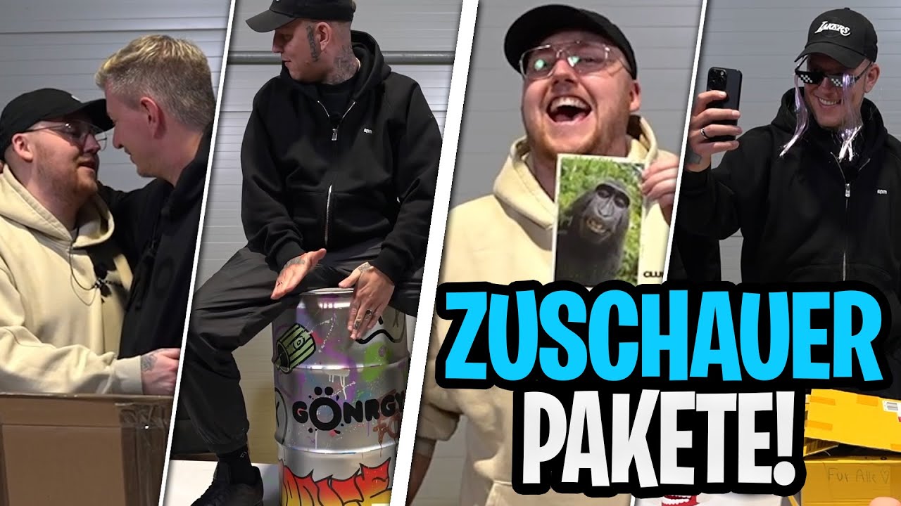 XXL ZUSCHAUER PAKETE UNBOXING📦 TISCH BRICHT ZUSAMMEN & FEUERWERK🤣 MontanaBlack Highlight