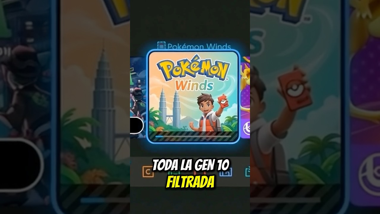 TODA la GEN 10 de POKEMON FILTRADA por un HACKER #shorts #pokemonlegendsza #pokemon