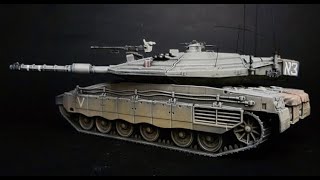 Painting the Hobbyboss 1/72 Merkava Mk IV