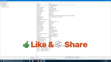 How to check system configuration in windows 10 | life #hack | @workblog007 #laptop