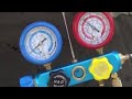 【DIY】カーエアコン　ガスチャージ方法と手順　 車のエアコン,コンプレッサー,真空引き,マニホールドゲージ,R134a)