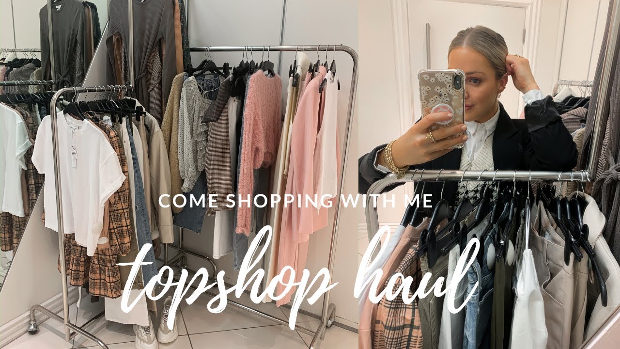 TOPSHOP HAUL | COME SHOPPING WITH ME & TRY ON NEW IN DENIM | AD