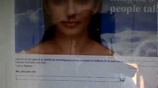 CLEVERBOT EVIE THINKS I AM NOT HUMAN WTF!! EP#1