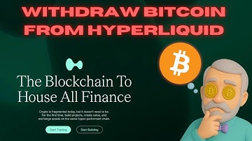 How to WITHDRAW BITCOIN from Hyperliquid (Step-by-Step Hyperliquid BTC Withdrawal Tutorial)