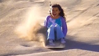 Sandboarding and Sand Sledding at Great Sand Dunes