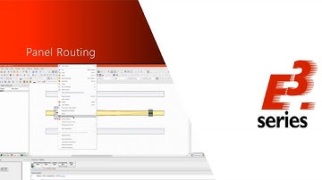 How to Route Panels with E3 series