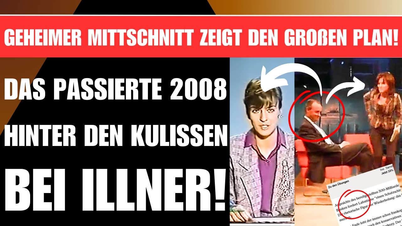 GEHEIME ILLNER-BACKSTAGE AUFNAHME AUFGETAUCHT 🚨 DER GROßE PLAN ENTHÜLLT 🚨 MERZ WAR AUCH DABEI!