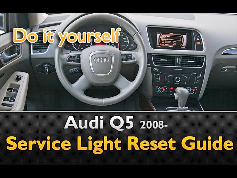 Audi Q5 Service Light Interval Reset Guide - YouTube