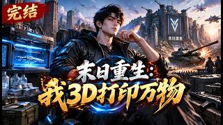 最新完结《末日重生：我3D打印万物》重生回到末世两天前，手握靠吸收水和金属就能打印一切必需物资的3D打印机，高云锋势必要在末世中安稳的活下去！#小说#都市异能#末世