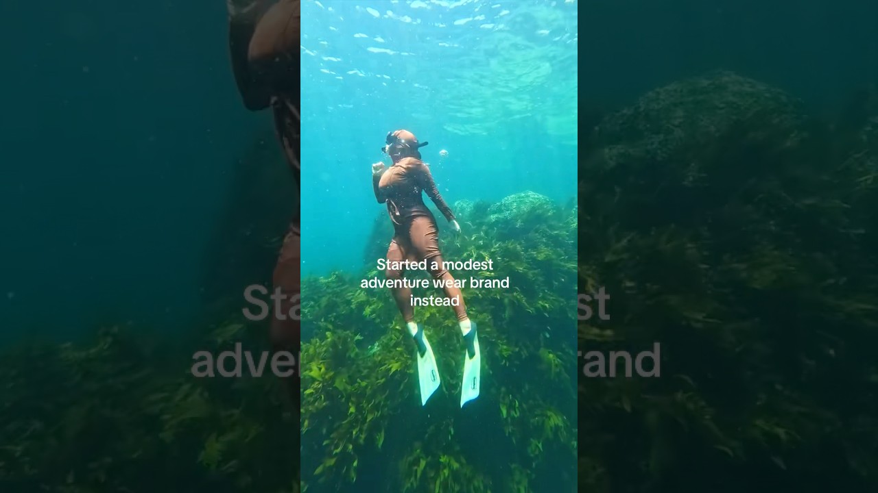 Probably Needed a Hug… Started a Modest Adventure Wear Brand Instead