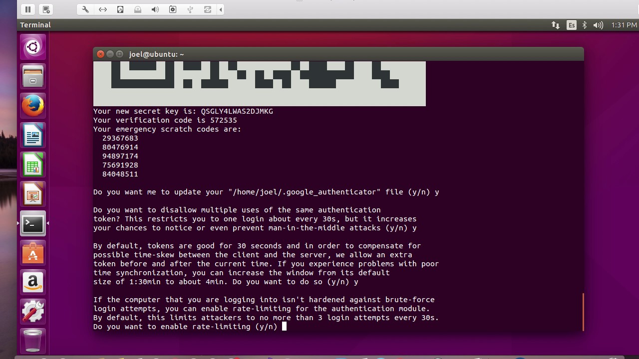 google authenticator en linux - YouTube