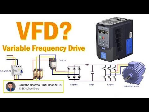 What is VFD? (variable Frequency Drive) Hindi