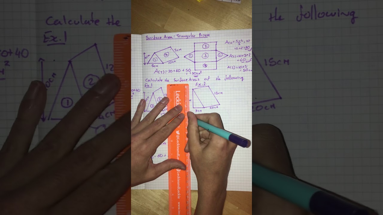 triangular prism surface area c triangular prism surface area c