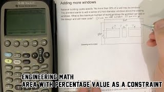 Adding Windows  - Calculating area with percentage values as a constraint screenshot 1