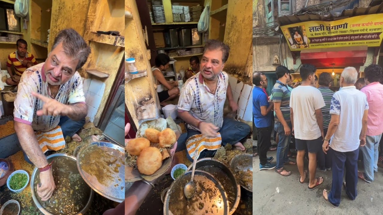 Kolkata's Most Famous Chhangani Club Kachori at Barabazar - indian Street food