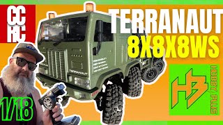 Best 1/18 RC Crawler? Hobby Plus Tarranaut 8X8 RTR – Full Trail Test & Overview CreepyCrawlerRC