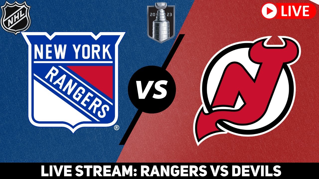 New York Rangers vs New Jersey Devils GAME 1 LIVE GAME REACTION and PLAY-BY-PLAY NHL Live stream