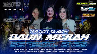 DJ TRAP PARTY VIRALL || GAUN MERAH MID NROTOK BAS NULUP SEPESIAL 2K25 COCOK BUAT KARNAVAL
