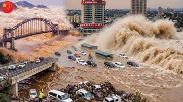 China in turmoil: Three Gorges Dam releases water, floods rise 4 stories high, submerged cities