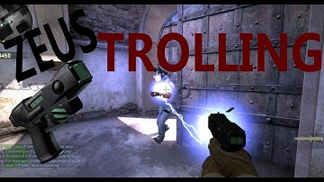 Counter Strike Global Offensiv [CS:GO] - Zeus Trolling + Fail