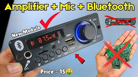 7 in 1 Bluetooth Amplifier Module VS 5v Mp3 Module🤔| Bluetooth Speaker | Amplifier Kit