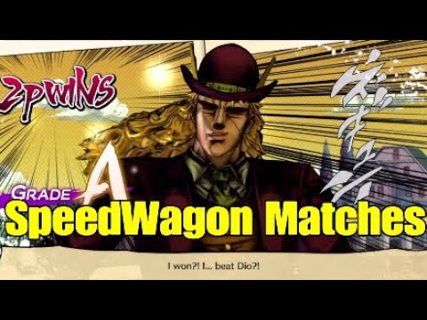 Jojos Bizarre Adventure All Star Battle R : Robert E O SpeedWagon Matches