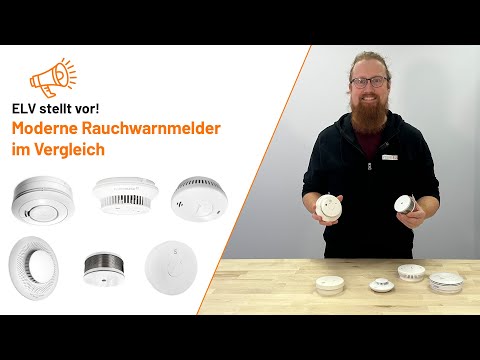 Moderne Rauchwarnmelder im Vergleich - ELV stellt vor!