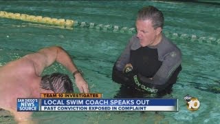 Local swim coach speaks out after past convicton exposed in complaint